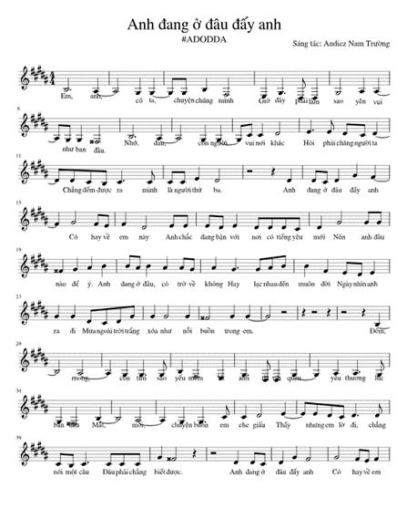 Anh đang ở đâu đấy anh (lời bài hát, lyric chính xác nhất) (ảnh 1)