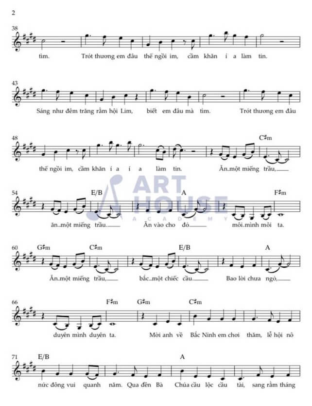 Bắc Bling (lời bài hát, lyric chính xác nhất)