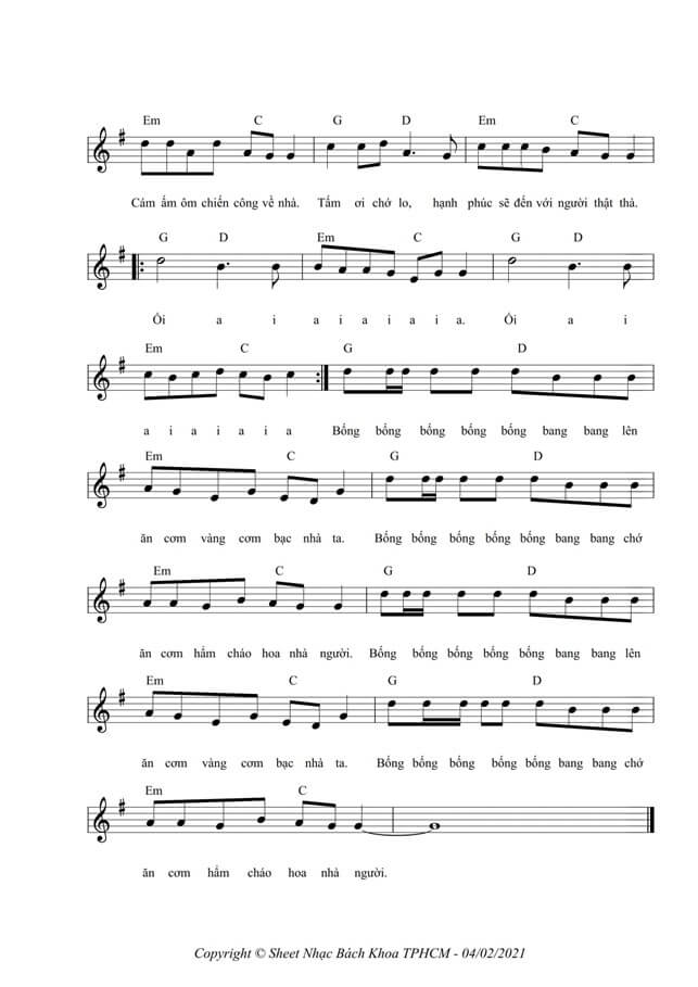 Bống Bống Bang Bang (lời bài hát, lyric chính xác nhất) (ảnh 2)