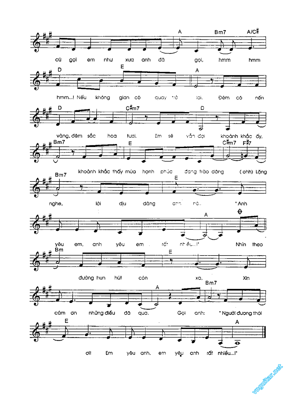 Bức thư tình thứ hai (lời bài hát, lyric chính xác nhất)