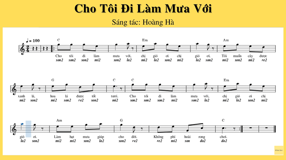 Cho tôi đi làm mưa với (lời bài hát, lyric chính xác nhất) (ảnh 1)