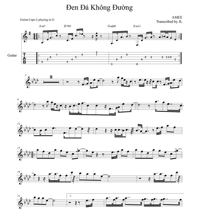 Đen đá không đường (lời bài hát, lyric chính xác nhất)