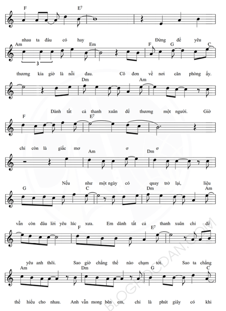 Đừng Như Thói Quen (lời bài hát, lyric chính xác nhất)