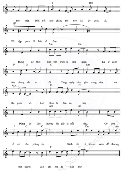 Đừng Như Thói Quen (lời bài hát, lyric chính xác nhất)