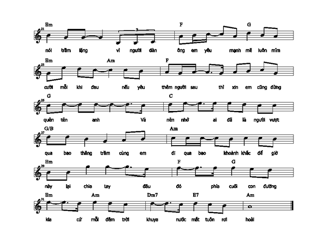 Đừng quên tên anh (lời bài hát, lyric chính xác nhất)