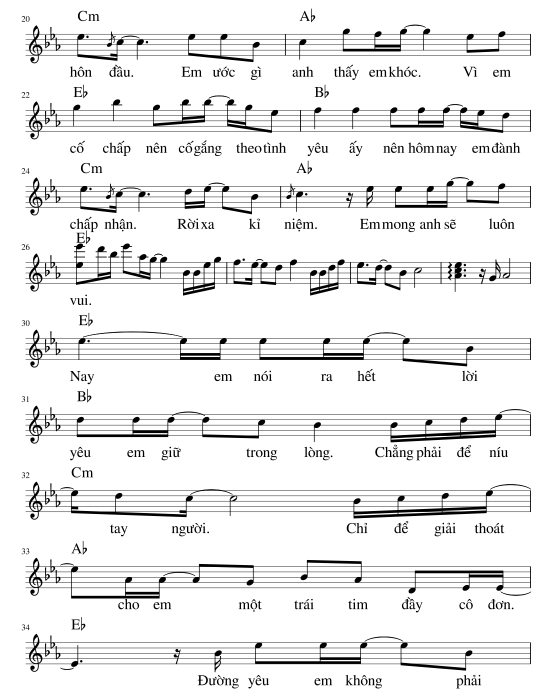 Đường một chiều (lời bài hát, lyric chính xác nhất)