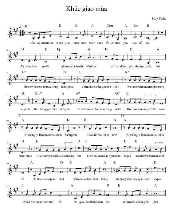 Khúc giao mùa (lời bài hát, lyric chính xác nhất)