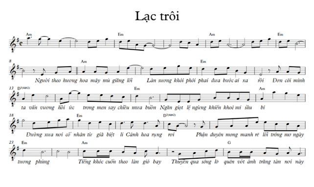 Lạc trôi (lời bài hát, lyric chính xác nhất)