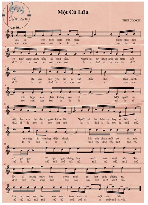 Một cú lừa (lời bài hát, lyric chính xác nhất)