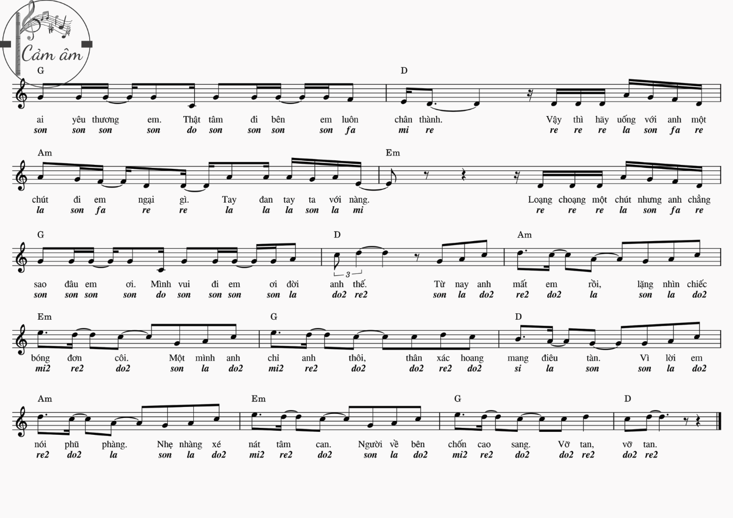 Ngôi sao cô đơn (lời bài hát, lyric chính xác nhất)