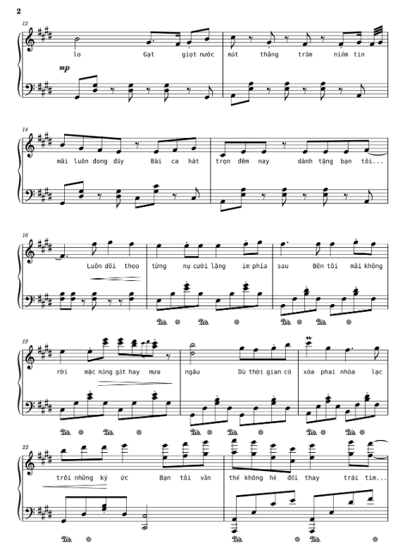 Như ngày hôm qua (Sơn Tùng) (lời bài hát, lyric chính xác nhất) (ảnh 2)