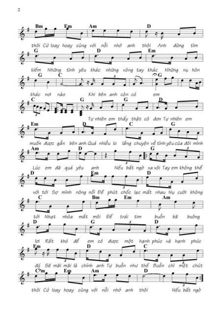 Tự Nhiên Buồn (lời bài hát, lyric chính xác nhất)