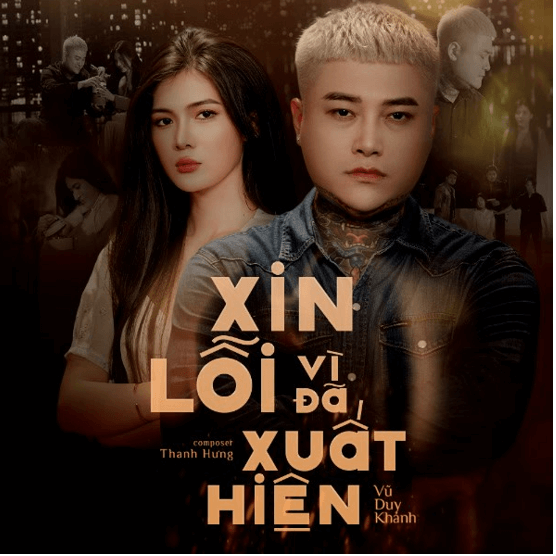 Xin lỗi vì đã xuất hiện (lời bài hát, lyric chính xác nhất)