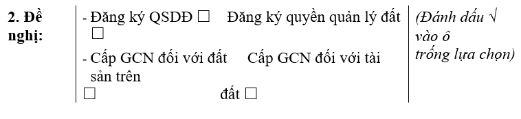 Mẫu 04a.ĐK – Mẫu đơn xin cấp Giấy chứng nhận lần đầu