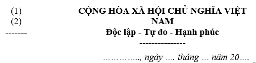 Mẫu bản nhận xét đánh giá đối với người được bổ nhiệm