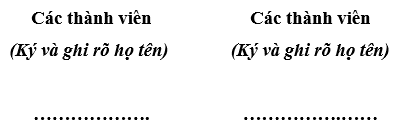 Mẫu biên bản họp gia đình ngắn gọn, chi tiết