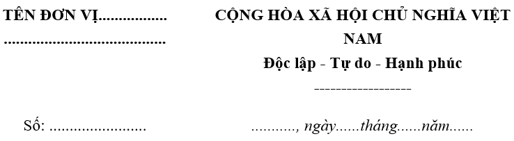 Mẫu hợp đồng lao động