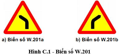 QCVN 41-2016-BGTVT Quy chuẩn kỹ thuật Quốc Gia về báo hiệu đường bộ