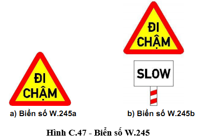 QCVN 41-2016-BGTVT Quy chuẩn kỹ thuật Quốc Gia về báo hiệu đường bộ