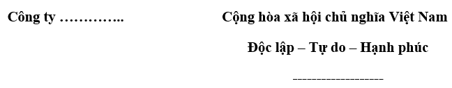 Quyết định bổ nhiệm kế toán