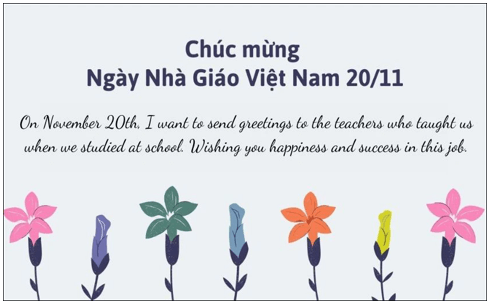 Mẫu thư mời họp phụ huynh tham dự ngày 20/11 mới nhất năm 2025