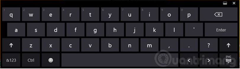 Tổng hợp một số cách mở bàn phím ảo trên Windows XP-7,8,8.1,10