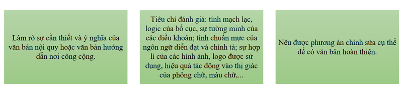 (Siêu ngắn) Soạn bài Thảo luận về văn bản nội quy hoặc văn bản hướng dẫn nơi công cộng - Kết nối tri thức