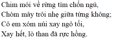 Bài thơ Chiều tối (Hồ Chí Minh) - Tác giả tác phẩm (mới 2022) | Ngữ văn lớp 11