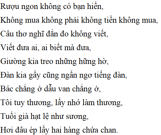 Bài thơ Khóc Dương Khuê - Tác giả tác phẩm (mới 2024)