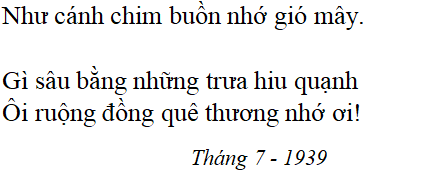 Nhớ đồng (Tác giả Tác phẩm - sách mới)