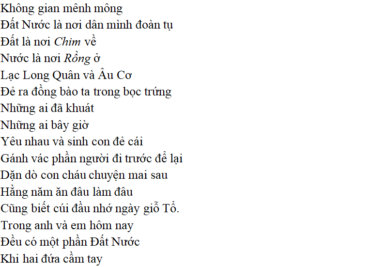 Bài thơ Đất nước (Nguyễn Khoa Điềm) - Tác giả tác phẩm (mới 2023) | Ngữ văn lớp 12