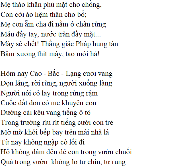 Bài thơ: Dọn về làng (Nông Quốc Chấn): nội dung, dàn ý phân tích, bố cục, tác giả - Tác giả tác phẩm (mới 2023) | Ngữ văn lớp 12