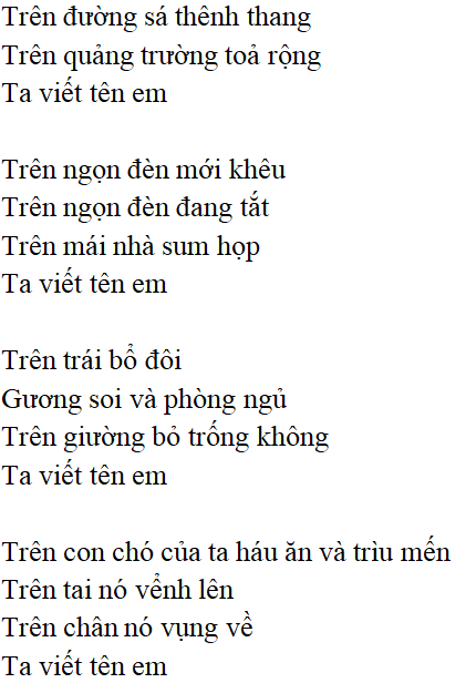 Bài thơ: Tự do (P.Ê-luy-a): nội dung, dàn ý phân tích, bố cục, tác giả - Tác giả tác phẩm (mới 2023) | Ngữ văn lớp 12