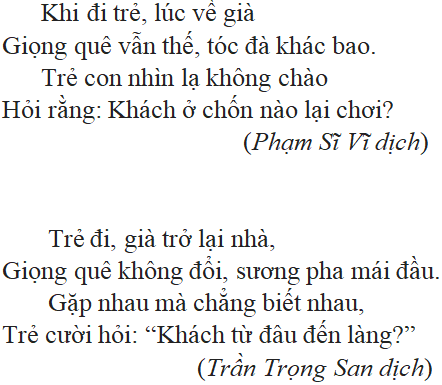 Bài thơ Ngẫu nhiên viết nhân buổi mới về quê - nội dung, dàn ý, giá trị, bố cục, tác giả | Ngữ văn lớp 7