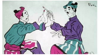 (Siêu ngắn) Soạn bài Một số giọng điệu của tiếng cười trong thơ trào phúng | Kết nối tri thức