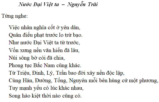 Nước Đại Việt ta (Tác giả Tác phẩm - sách mới)