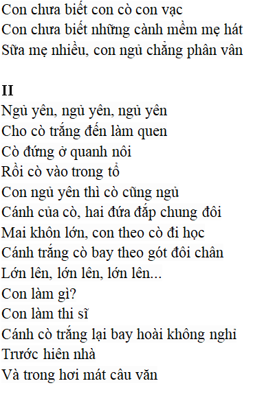 Bài thơ: Con cò (Chế Lan Viên): nội dung, dàn ý, bố cục, tác giả | Ngữ văn lớp 9