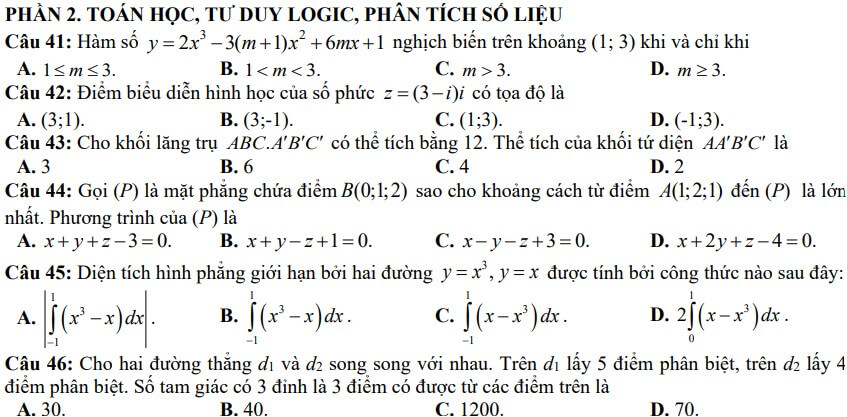 Cấu trúc đề thi ĐGNL Đại học Quốc gia TP.HCM năm 2024