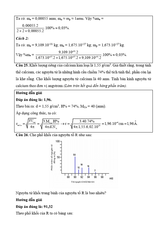Đề kiểm tra Hoá học 10 Kết nối tri thức theo Chương (có lời giải)