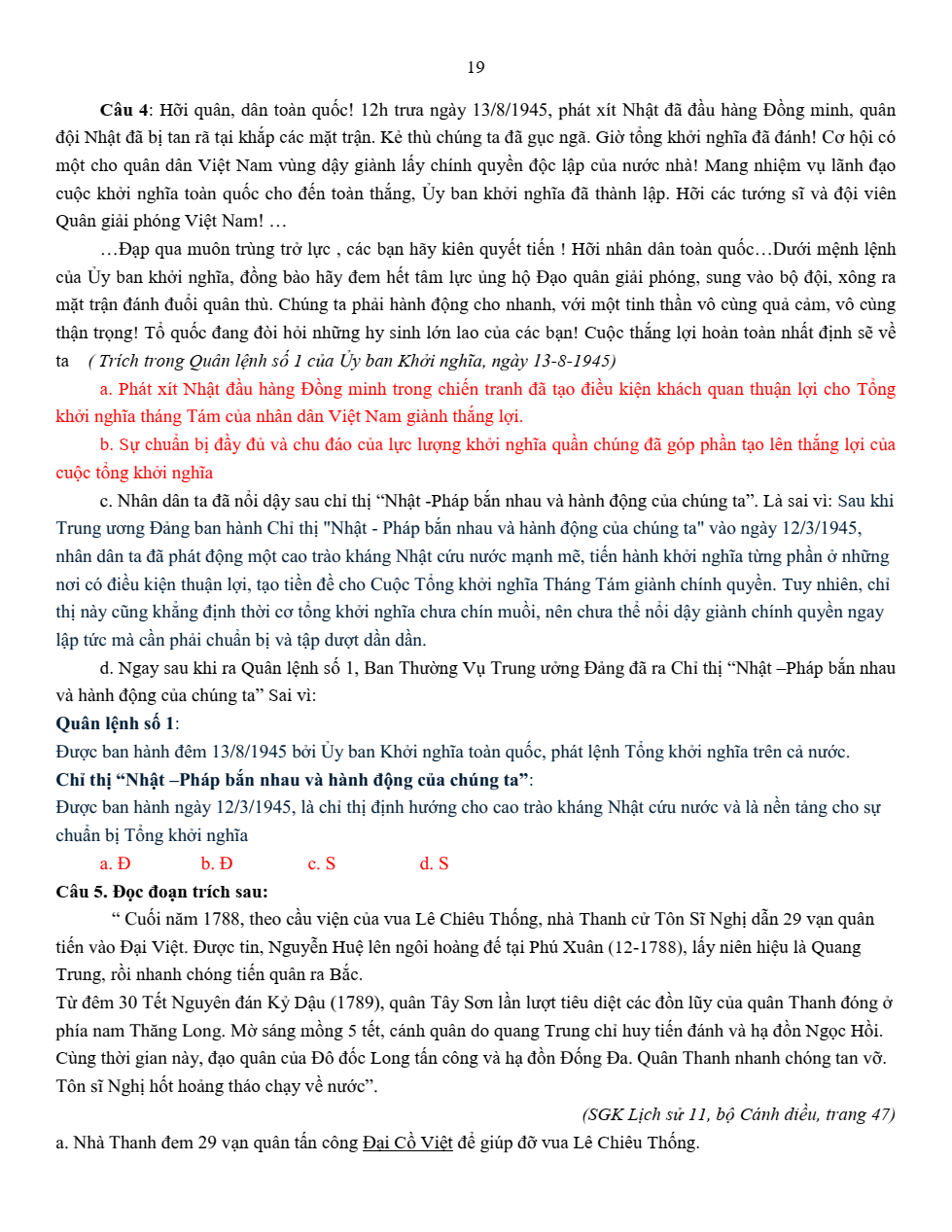 Đề thi học sinh giỏi Lịch Sử 12 Cụm 8 trường THPT (Thanh Hóa) năm 2025-2026