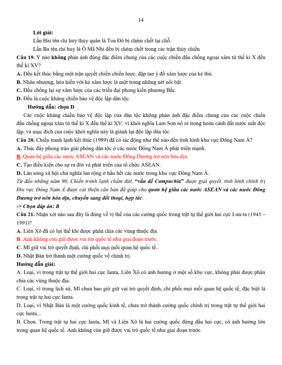 Đề thi học sinh giỏi Lịch Sử 12 Cụm 8 trường THPT (Thanh Hóa) năm 2025-2026