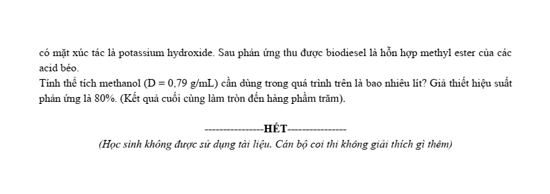 Đề thi thử Hóa Tốt nghiệp THPT 2025-2026 Sở GD&ĐT Lào Cai