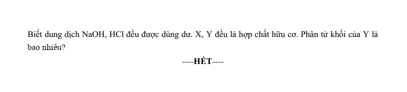 Đề thi thử Hóa Tốt nghiệp THPT 2025-2026 trường THPT Cẩm Xuyên (Hà Tĩnh)