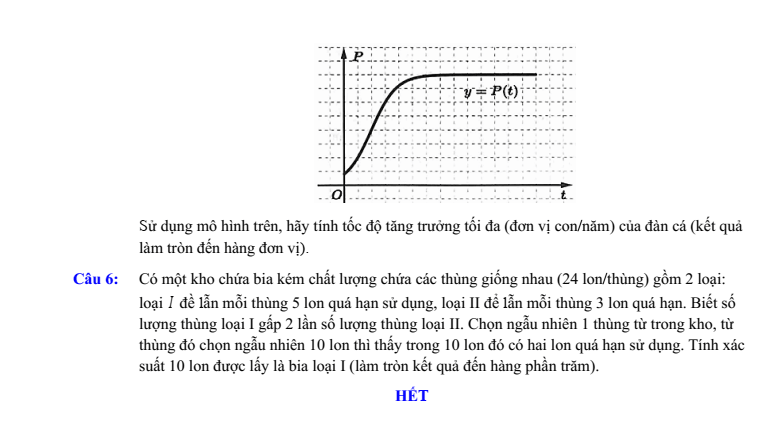 Đề thi thử Toán Tốt nghiệp 2025-2026 trường THPT Hoằng Hóa 3 (Thanh Hóa)