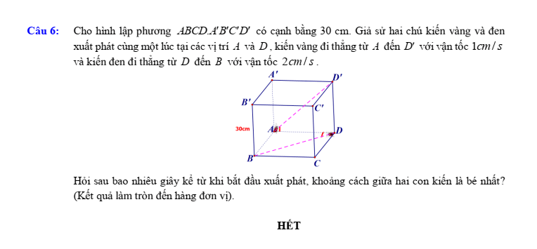 Đề thi thử Toán Tốt nghiệp 2025-2026 trường THPT Marie Curie (Tp.HCM)