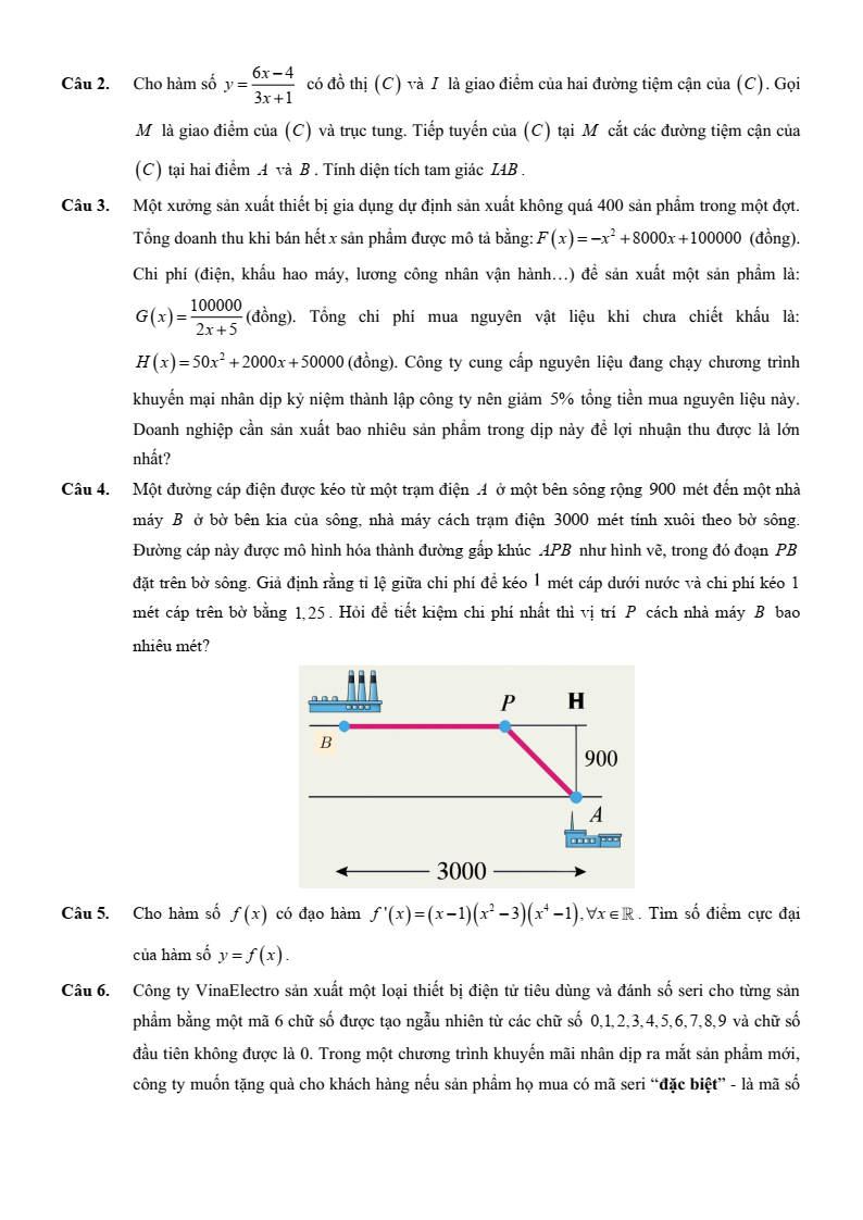 Đề thi thử Toán Tốt nghiệp THPT 2025-2026 trường THPT Nguyễn Viết Xuân