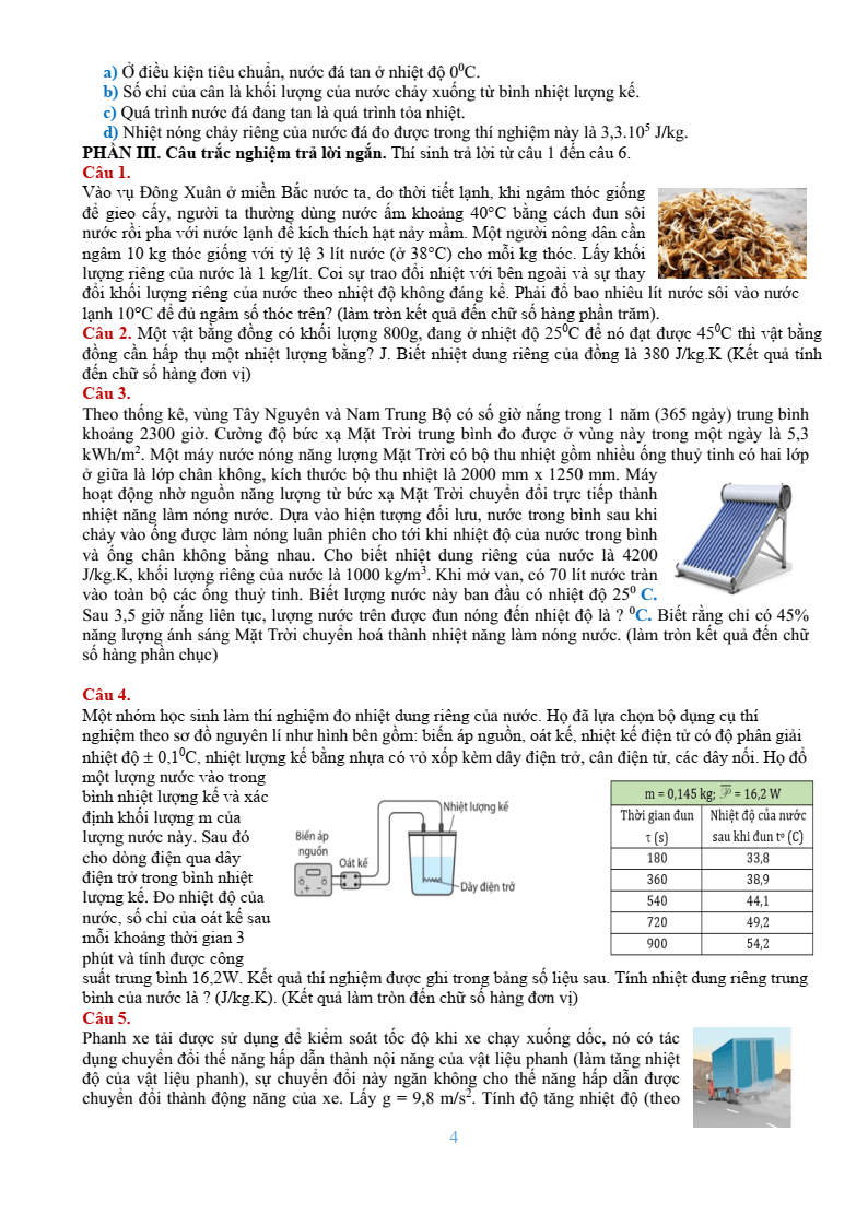 Đề thi thử Vật lí Tốt nghiệp THPT 2025-2026 Liên trường THPT – Bắc Ninh