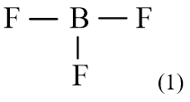 Công thức Lewis của BF3