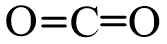 Công thức Lewis của CO2