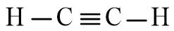 Công thức Lewis của C2H2